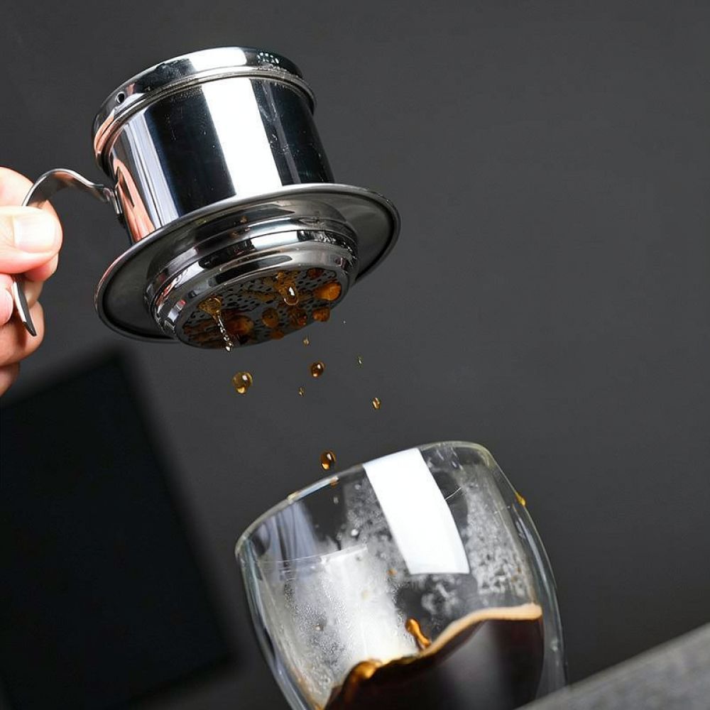 Coffee Equipment Pour Over - Cafetera manual vietnamita con filtro, de