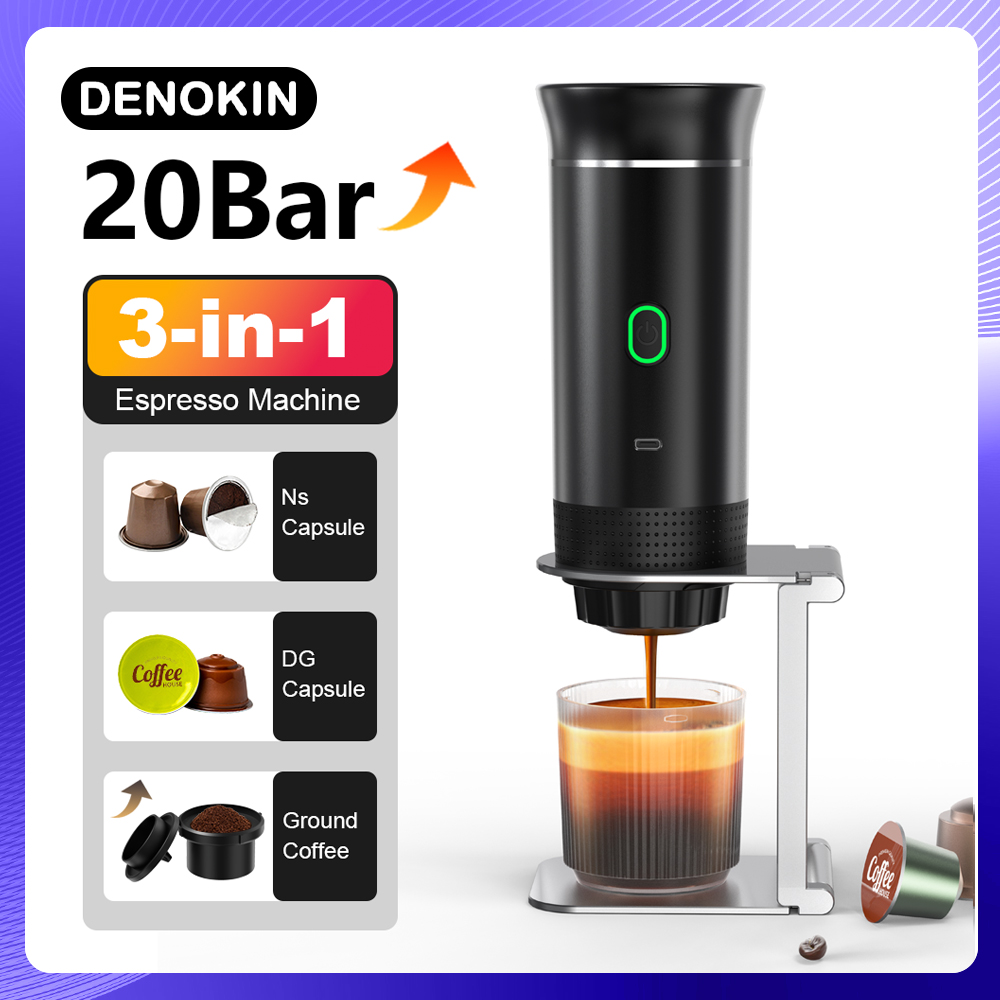 Coffee Equipment For Camping - Cafetera Espresso portátil eléctrica inalámbrica para