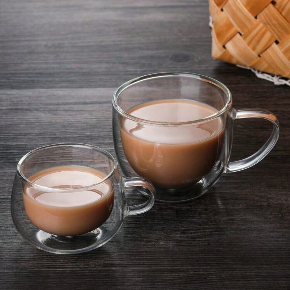 Tazas de vidrio de doble pared - Espresso Shot Glass reseña y precio