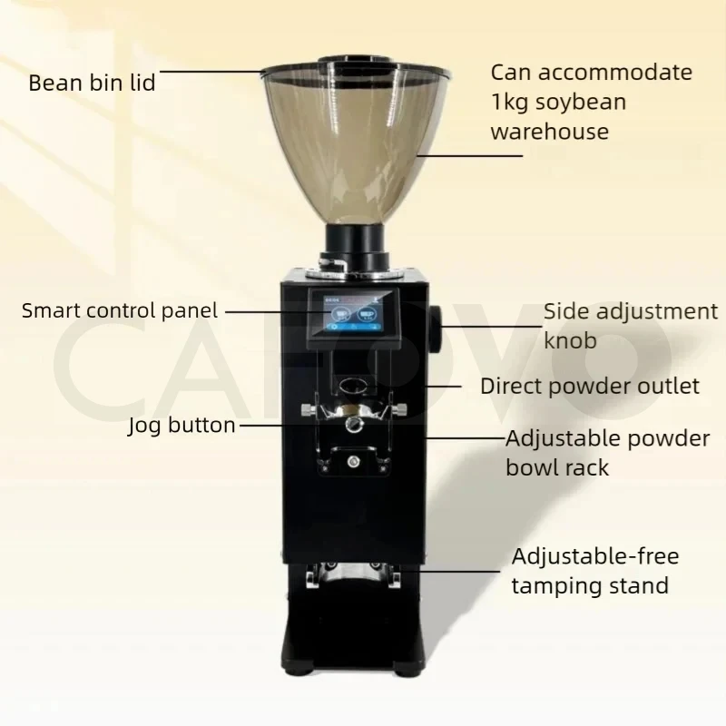 Molinillo de Café Automático C - Coffee Grinder Burr Flat reseña y precio