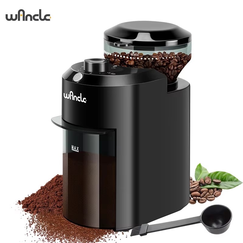 Molinillo de café eléctrico Wa - Coffee Grinder Burr Flat reseña y precio