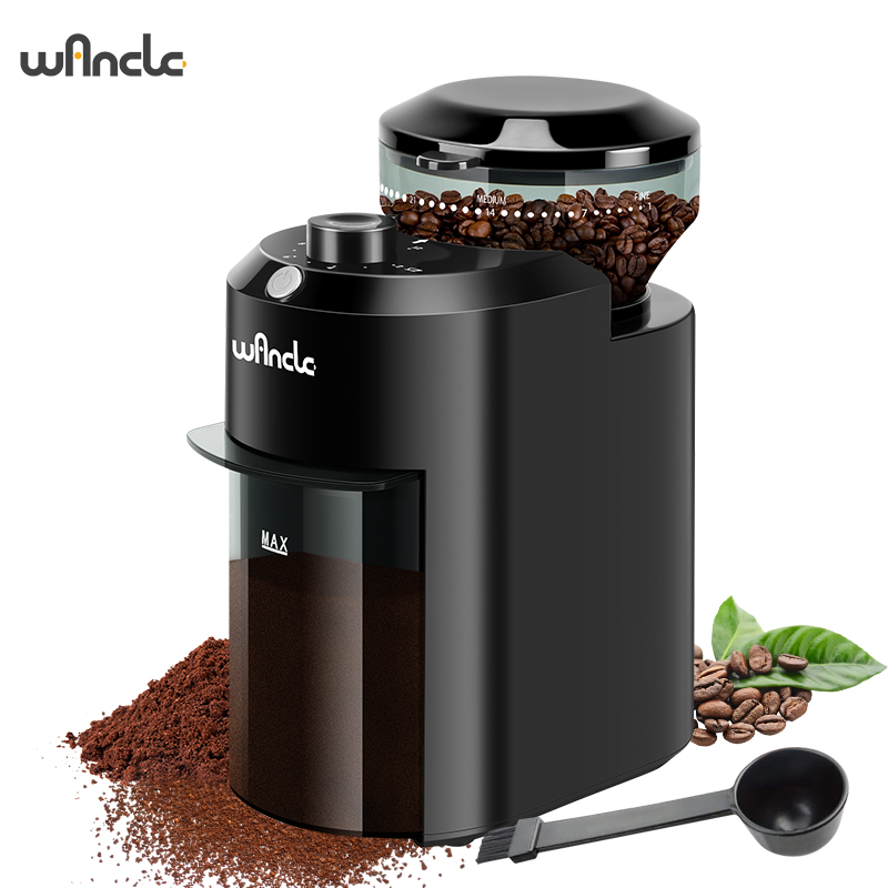 Molinillo de café automático W - Coffee Grinder Burr Flat reseña y precio